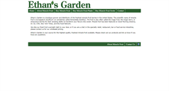 Desktop Screenshot of ethansgarden.com