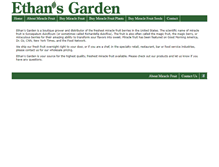 Tablet Screenshot of ethansgarden.com